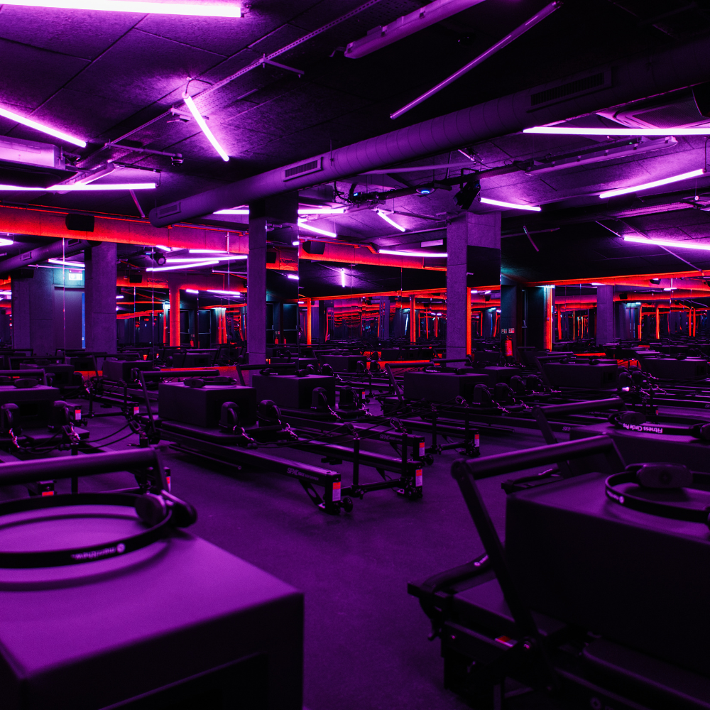 Reformer studio next to RESET at 1Rebel Chelsea