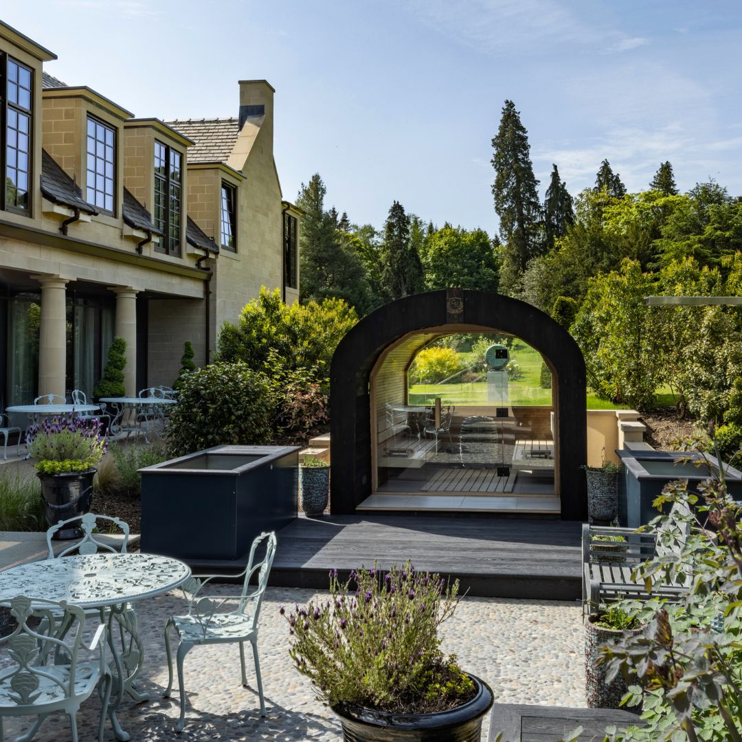 The Nordic Spa Garden at Grantley Hall