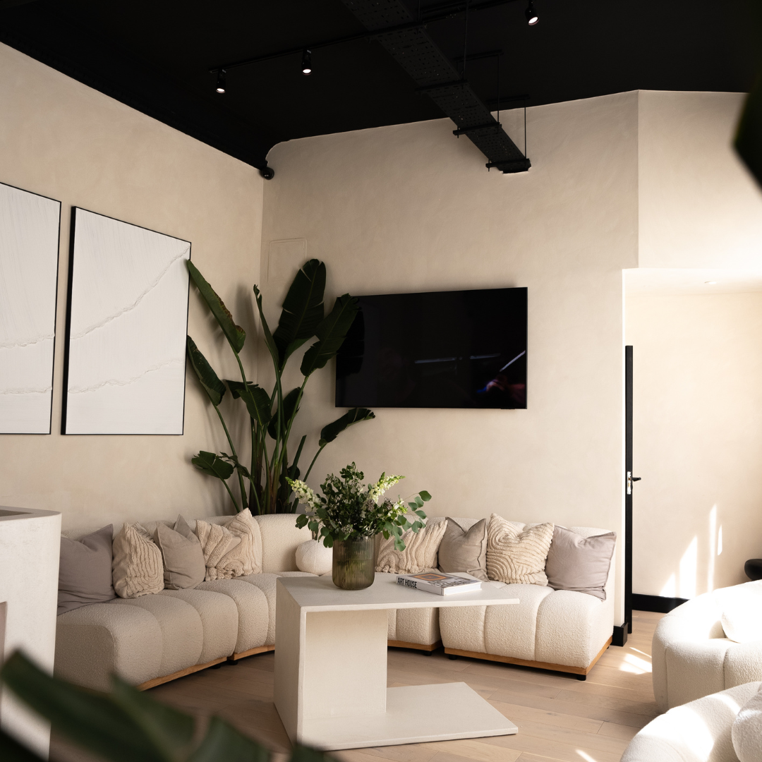 The chill room at Reformer Collective