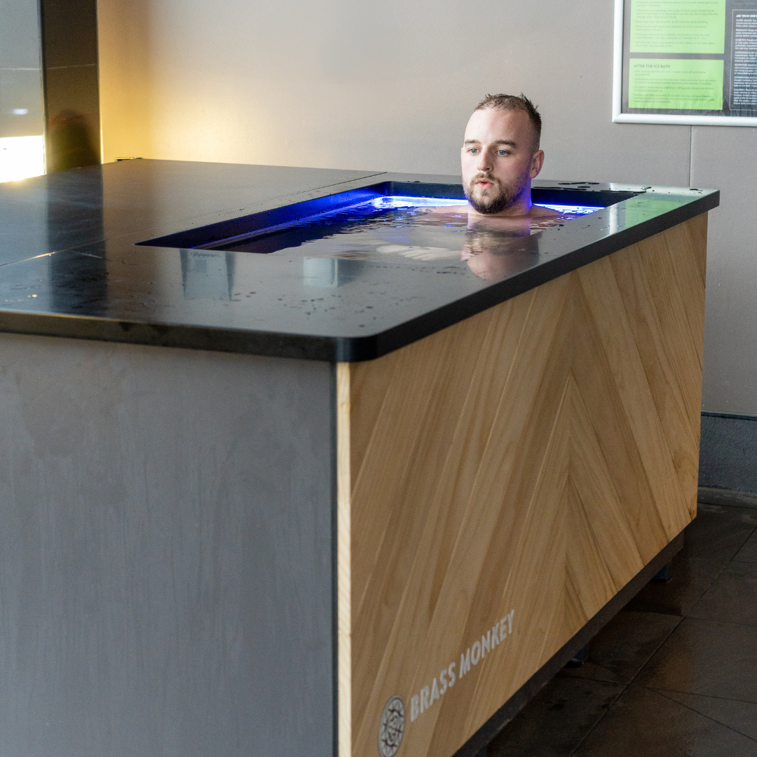 Ice bath at Village Health & Wellness Clubs