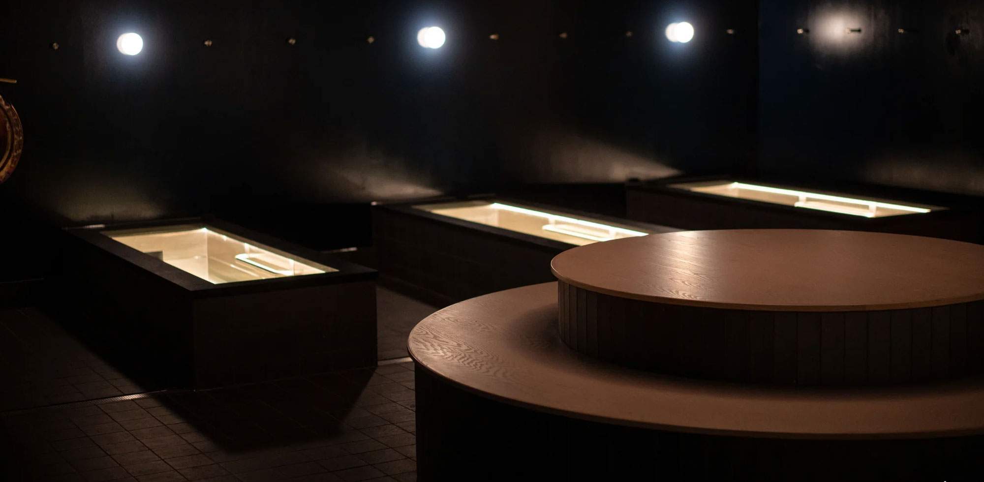 A plant-room-engineered cold water immersion install specified into a development